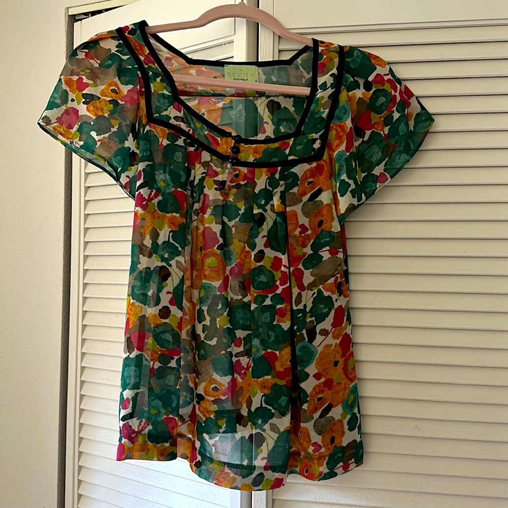 Multicolor top